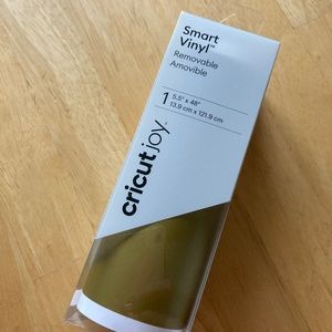 New Cricut Joy Smart Vinyl Matte Gold Removable 5.5” x 48” 1 Roll
